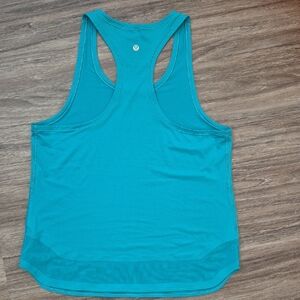 Lululemon Athletica Teal Racerback Tank Top size 12